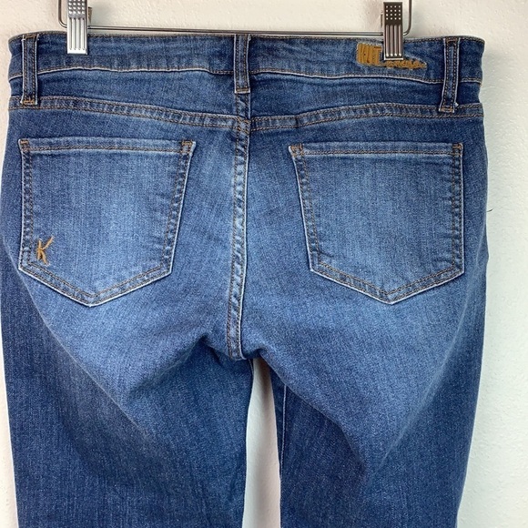 Kut from the Kloth soft cotton, touch of stretch skinny straight ankle jeans EUC - Picture 3 of 7